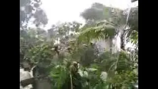 cyclone bejisa sur l'ile de reunion 02 01 2014