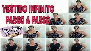 DIY COMO FAZER VESTIDO INFINITO | INFINITE DRESS
