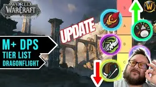 updated WoW Dragonflight M+ DPS Tier List