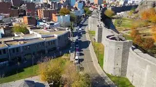 DRONE İLE TARIHI SUR GEZİSİ PART 1
