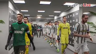 PES 2021 - Juventus vs Sassuolo - Full Match & Ronaldo Free Kick Goal - Gameplay PC