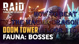HOW TO BEAT THE MAGMA DRAGON | FLOOR 110 | DOOM TOWER NORMAL | Raid: Shadow Legends