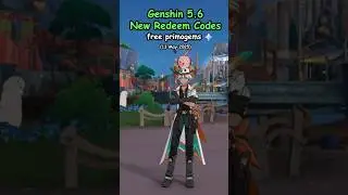Genshin 5.6 Redeem Code (13 May 2025) 