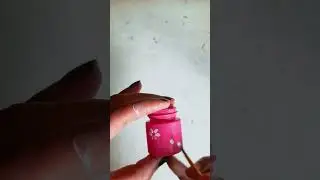 mini bottle painting idea | #bottleart #bottlepainting #shorts