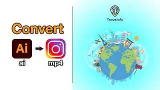 Convert Illustrator file to video file for SNS
