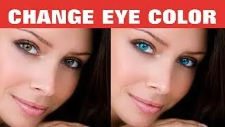 Change Eye Color Easily in Photoshop - balajidesign1000