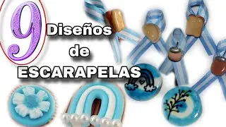 COMO HACER ESCARAPELAS faciles 9 modelos#escarapelas #argentina arge