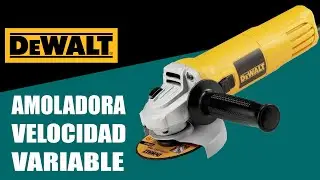 Amoladora DeWALT velocidad variable DWE4118