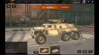 Crossout Lets Build! Art rig: fury cannon rig
