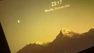 This happened when I woke my laptop from sleep...