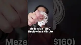Meze Alba Review in a Minute: A Premium Option for First-Time IEM Buyers #headphones #inearmonitors
