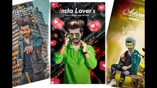 PicsArt Background Change Photo Editing | PicsArt Stylish Photo Editing | Photo Editing In Hindi