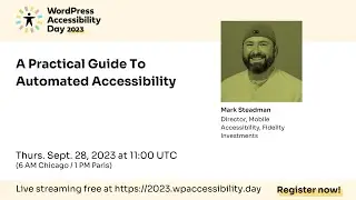 A Practical Guide To Automated Accessibility