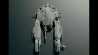 Maschinen Kreiger Falke- 3DCoat Sculpt Viewport