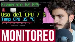 🔥How to monitor your PC with MSI Afterburner and Rivatuner 🖥️ TUTORIAL to see FPS and temperatures.
