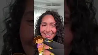 Dora the Explorer meets Winnie the Pooh
