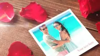 Слайдшоу шаблон розы с днем рождения любимая, любимый