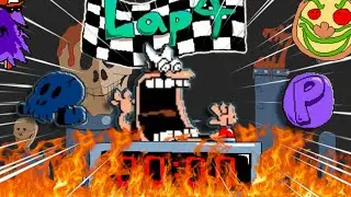 Pizza Tower - Pizzascare P Rank Lap 4