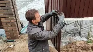 Благоустройство двора. Брусчатка, ливнёвка, газоны.
