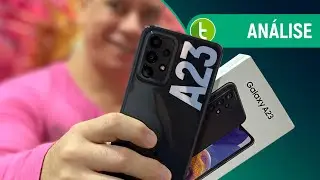 GALAXY A23: celular Samsung BARATO com ESTABILIZAÇÃO ÓPTICA | Análise / Review