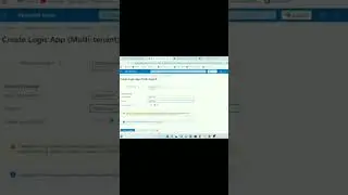 Azure Logic Apps instance creation 