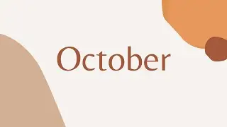 October Recap 2021 | The Monthly Series