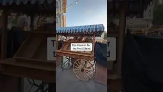 The Reason for the Fruit Stand 