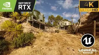 4K Unreal Engine 5.1 Next-Gen Realistic Graphics | The Old West: Northwood Demo Showcase RTX3090