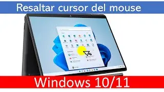RESALTAR el PUNTERO del Mouse en tus grabaciones OBS, MEET, ZOOM, etc...