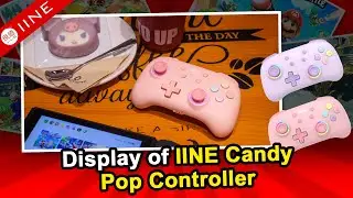 IINE Cute Candy Pop Controller 🌈✨