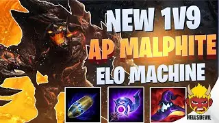 WILD RIFT | AP Malphite Is Wild Rift's New 1v9 ELO Machine | AP Malphite Gameplay | Guide & Build