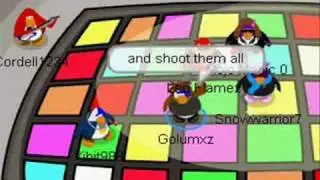 Cops and Robbers in club penguin