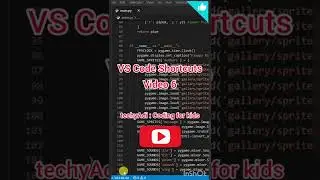 VS Code Shortcuts | Full screen shortcut in VScode | Shortcuts video 6 #shorts
