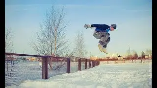 🔶Зимний паркур🔶Эпичные моменты🔶