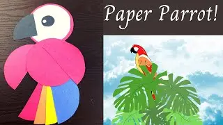 How To Make A Paper Parrot