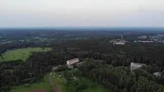 Пушкинские горы.База отдыха Пушкиногорье.Подъём на 200  метров на 360*