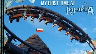 🇵🇱 | Legendia | My First Time  on Lech Coaster | Vlog + Review