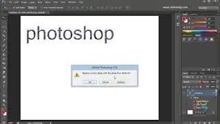 #18.  Adobe Photoshop Şekil Yazı Hazır Stil Araçları