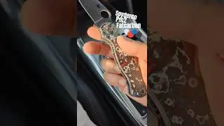 Morning knife meditation w/ Boards of Canada  @SpydercoKnivesOfficial PM2 @rippsgaragetech9025