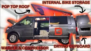 Designing my perfect MTB camper van // Plus riding Surrey Hills