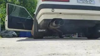 Bmw e30 m52 obd1 ;) exhaust sound rev