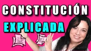 CONSTITUCION ESPAÑOLA EXPLICADA 1️⃣