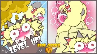 FART BUBBLE DX - POOR  GIRL AKUDAMARU ALMOST MANAGED TO RUN TO THE TOILET - GamePlay 2