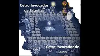 Cetro Invocador de Estrellas- Cetro Invocador de Luna. Transformación. #dst #dontstarvetogether
