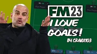 PEP F***ING loves scoring GOALS in FM23 | Football Manager 2023