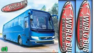 World's Most Dangerous and Scariest Road|| World Bus Simulator ||Mobile Gameplay|New Game/Gameplay