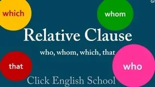 English Grammar - Learn How to Use Relative Clauses in English Online