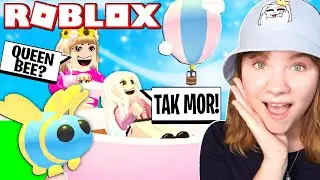 Babysitter FREMMEDE og GIVER DEM LEGENDARIES! *NY UPDATE* | Dansk Roblox: Adopt Me
