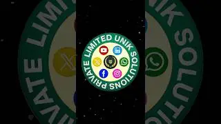 Unique Solution 3D Animated Logo Design #khangfx #logoanimation #3dlogo #motiongraphics #logo #vfx