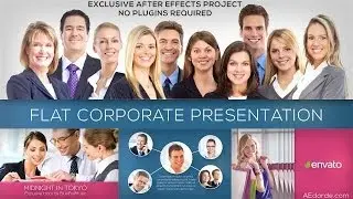 Flat Corporate Presentation - After Effects Project